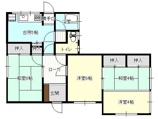 アパート 岩手県 盛岡市 山岸1丁目 山岸1丁目アパート 3dk 盛岡の賃貸 不動産探しは 有限会社ハウス盛岡